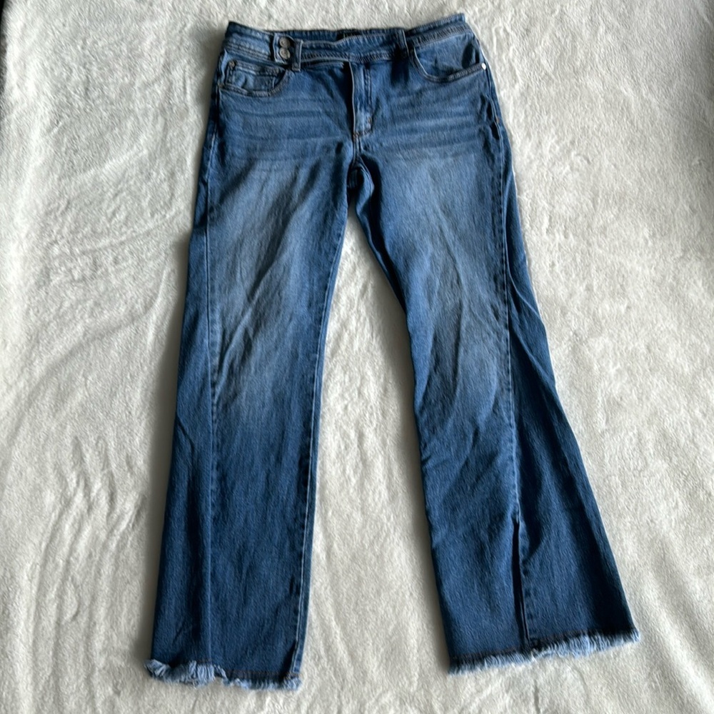 Low Rise Flare Jeans